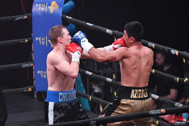 БОЙЦОВСКИЙ КЛУБ СУПЕРСЕРИЯ. БОЙ ЗА ТИТУЛ РЕН ТВ. ФЕДОР ЧУДИНОВ – АЗИЗБЕК АБДУГОФУРОВ - фото 26